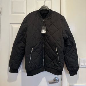 Men’s Quilted Bomber Jacket